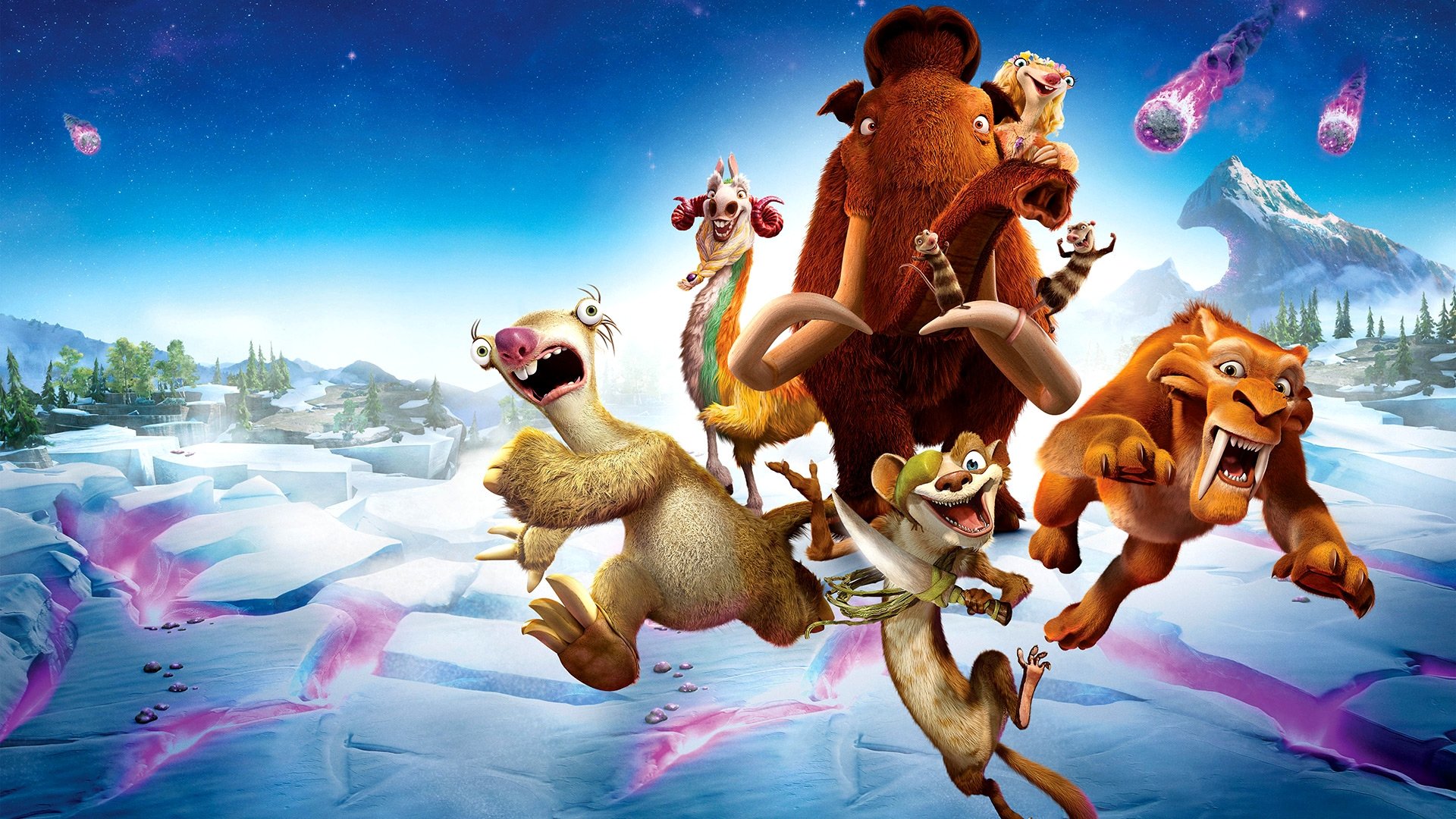 Ice Age: Collision Course Background