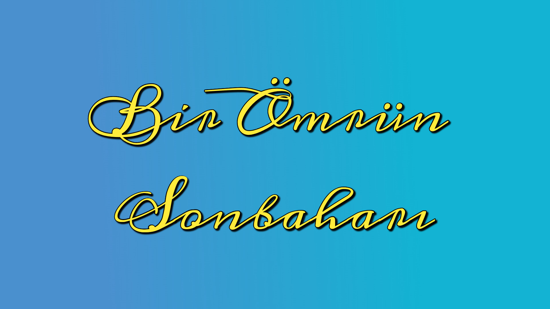 Bir Ömrün Sonbaharı Background