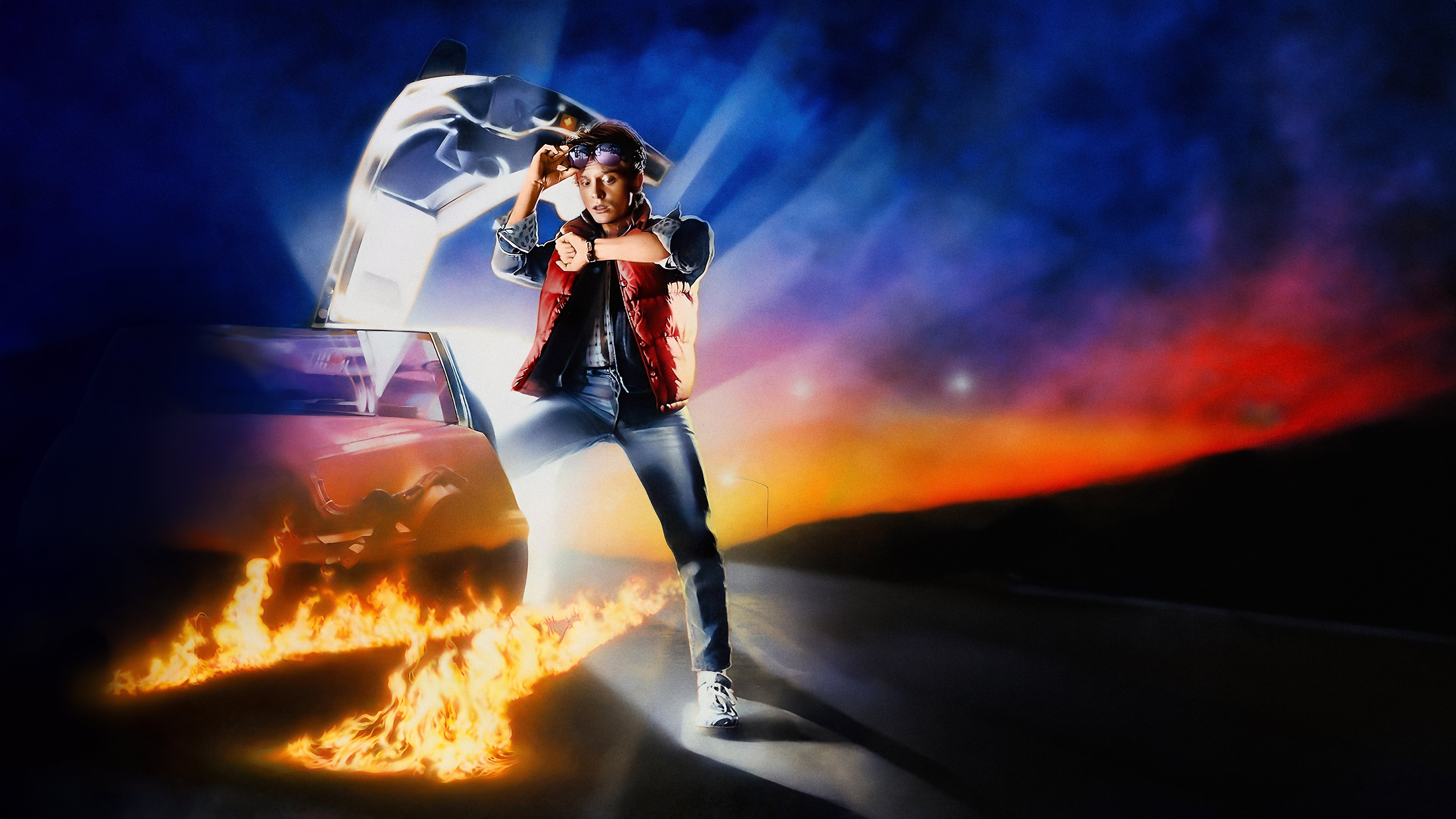 Back to the Future Background