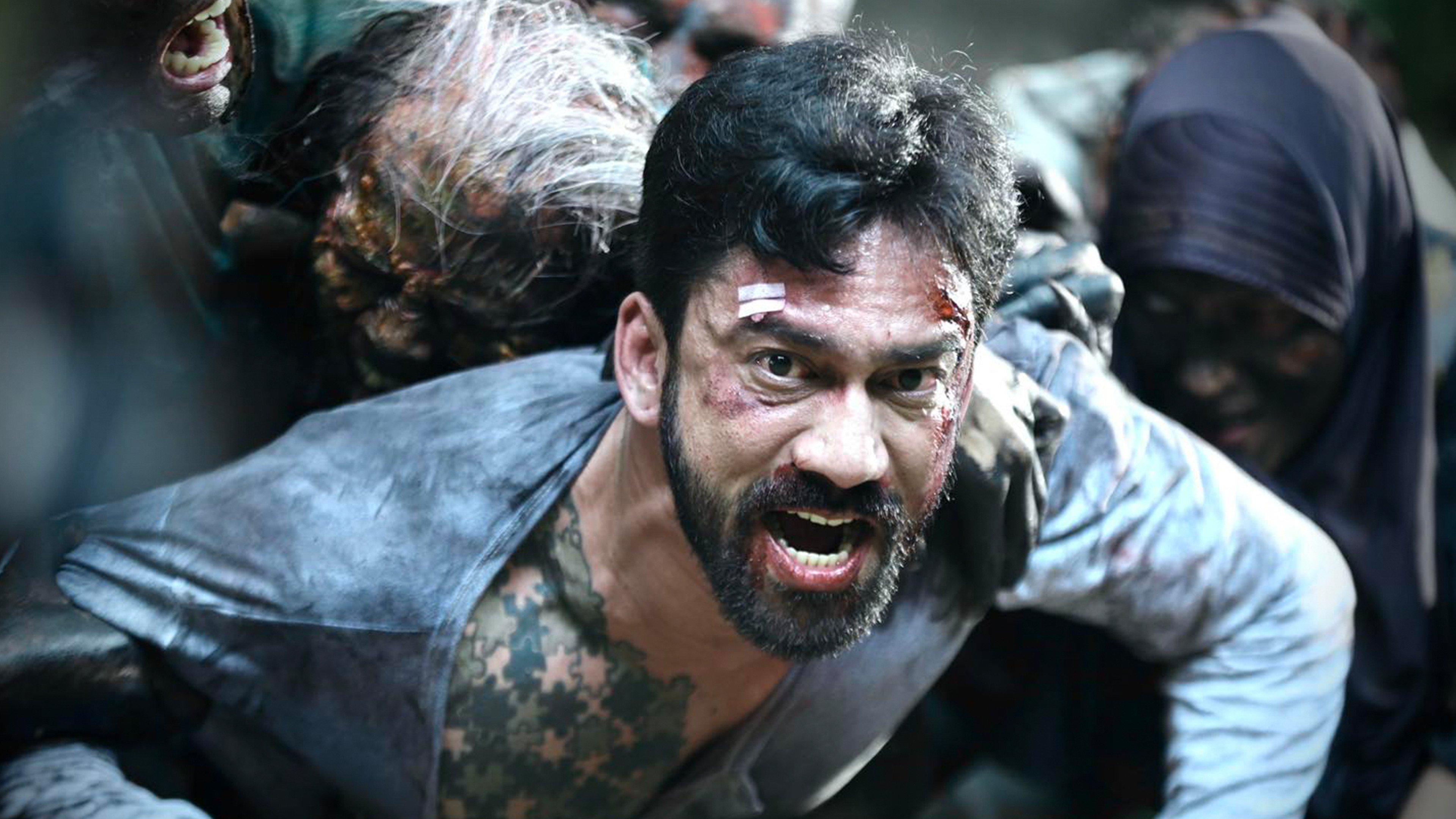 Graveyard Horror Background