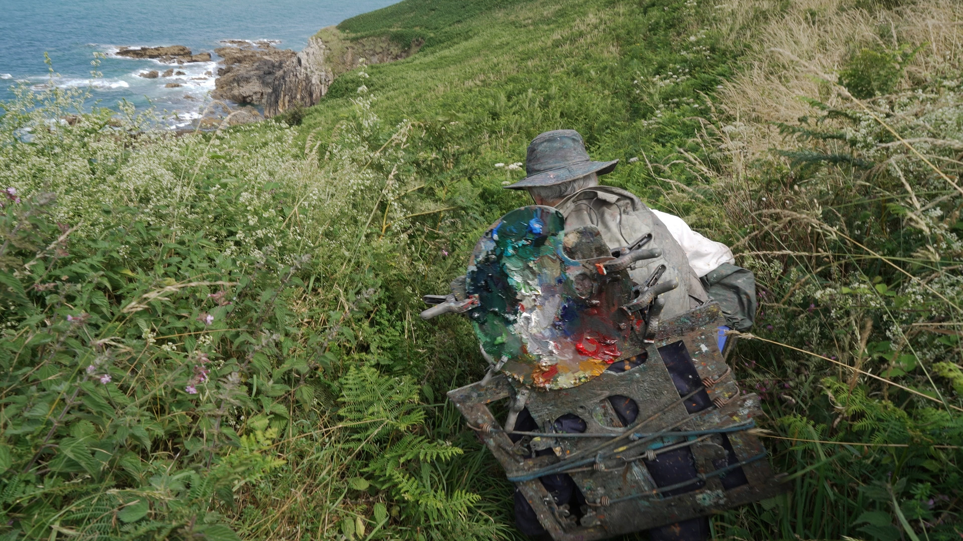 Ricardo and Painting Background