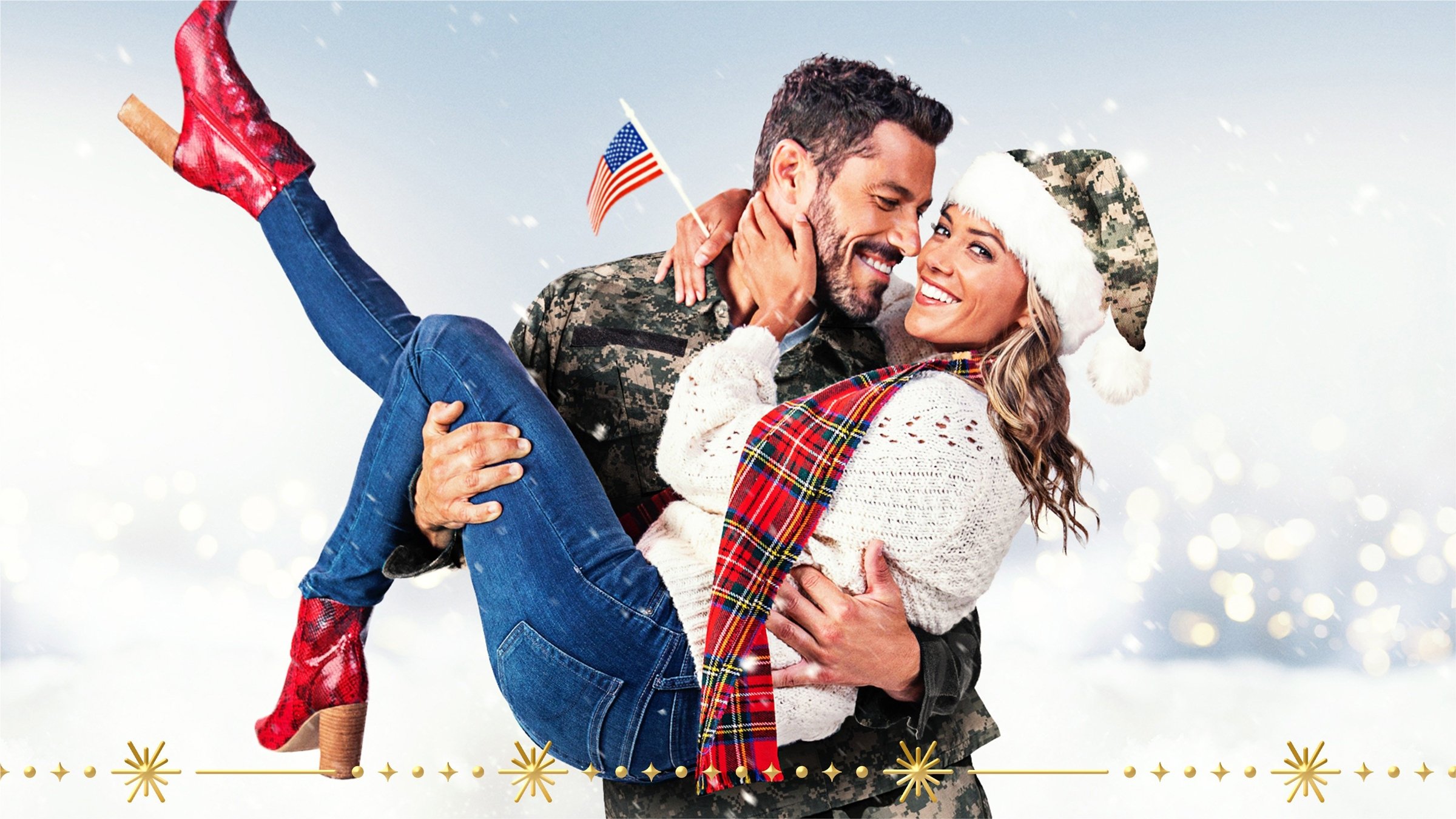 A Welcome Home Christmas Background