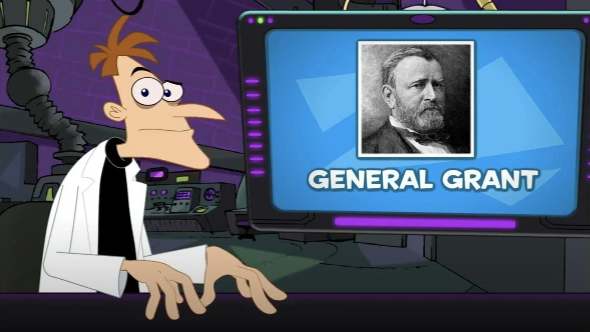 Doofenshmirtz's Daily Dirt Background