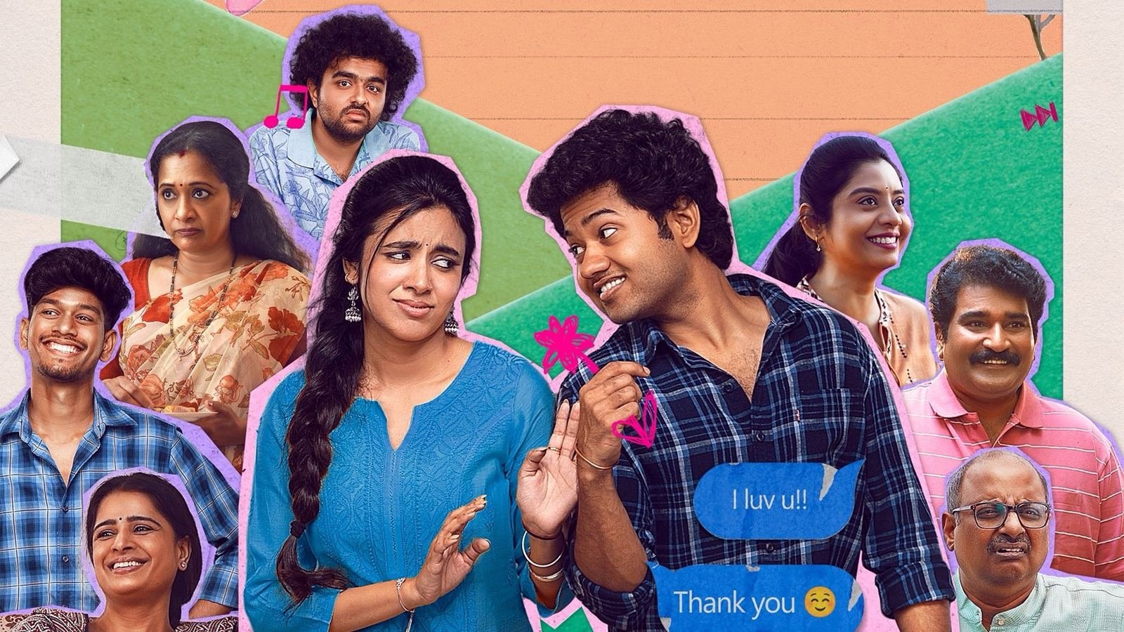 Little Hearts Background