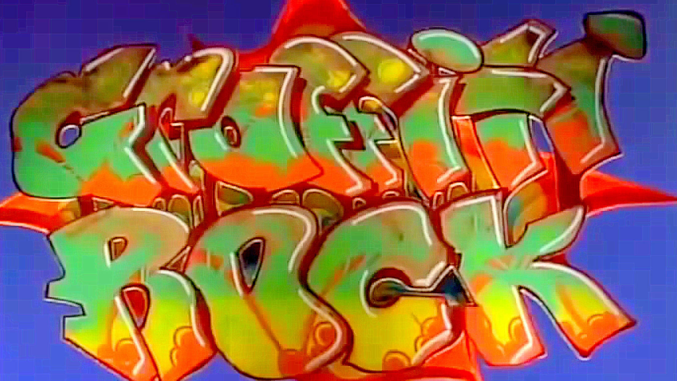 Graffiti Rock Background